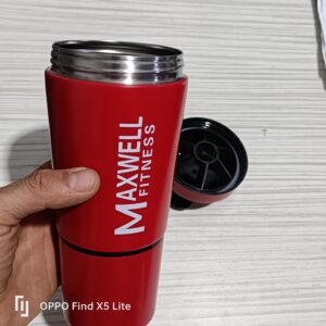 gourde et shaker en Inox