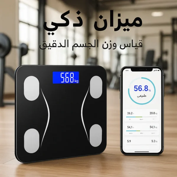 ميزان ذكي قابل للربط بالهاتف PESE Bluetooth